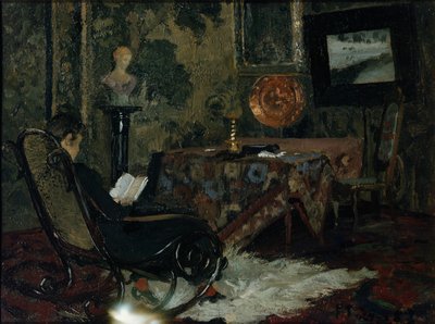 Interieur, Grini door Fritz Thaulow