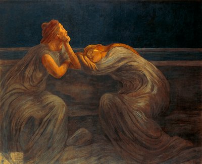 Nocturne door Gaetano Previati