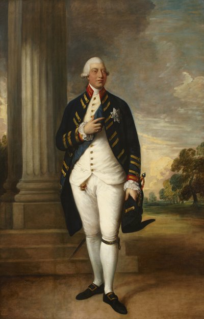 George III door Gainsborough Dupont