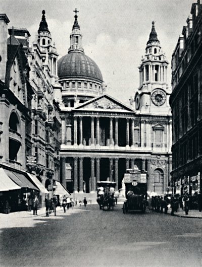 St. Pauls, Ludgate Hill door Garratt and Atkinson