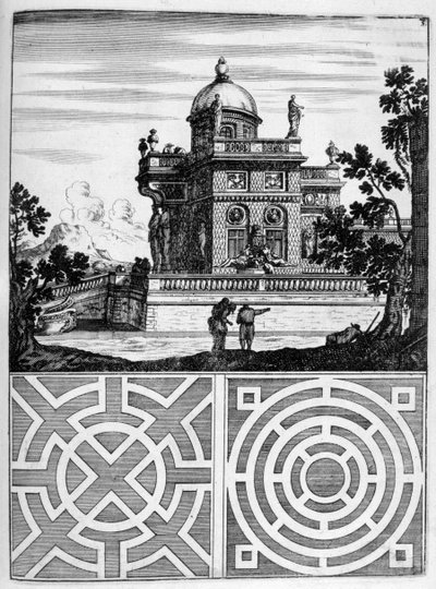 Huis- en tuindesign, 1664 door Georg Andreas Bockler