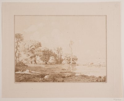 Landschap door Georg Emil Libert