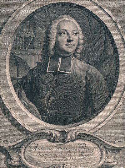 Antoine François Prévost, 1745 door Georg Friedrich Schmidt