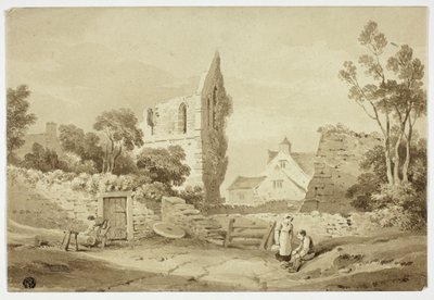 Wenlock Abbey, Sharpshire door George Augustus Holmes