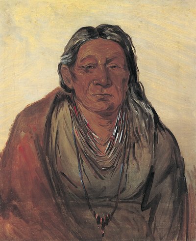 Wah-pe-séh-see, Moeder van de Chef, 1830 door George Catlin