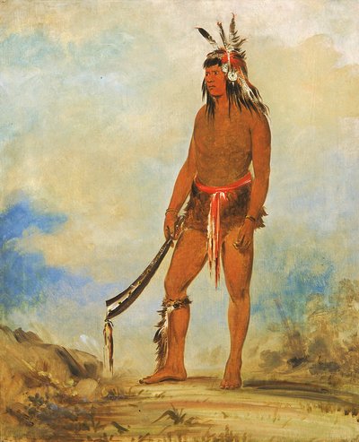 Won-de-tów-a, Het Wonder, 1835 door George Catlin