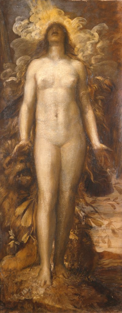 De Schepping van Eva door George Frederick Watts