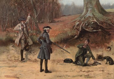 Op heterdaad betrapt door George Goodwin Kilburne