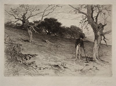 Landschap, 1883 door George Henry Smillie