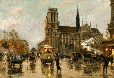 Notre Dame, Parijs door Georges Stein