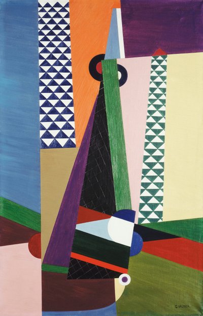 Geometrische compositie, 1922 door Georges Valmier