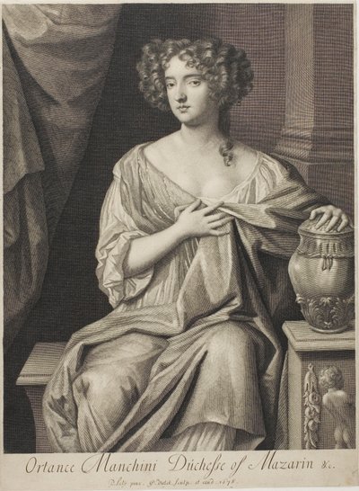 Ortensia Mancini, Hertogin van Mazarin door Gerard Valck