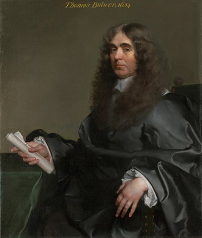 Portret van Thomas Bulwer, 1654 door Gerard Van Soest