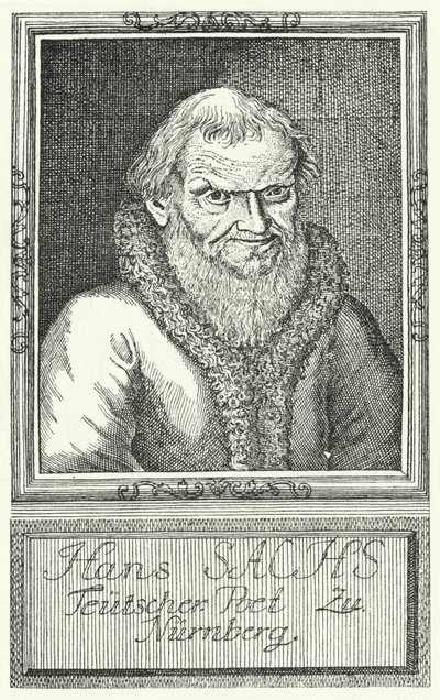 Hans Sachs, Duitse toneelschrijver en schrijver door German School