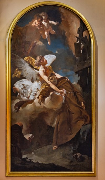 Extase van St. Franciscus door Giambattista Piazzetta