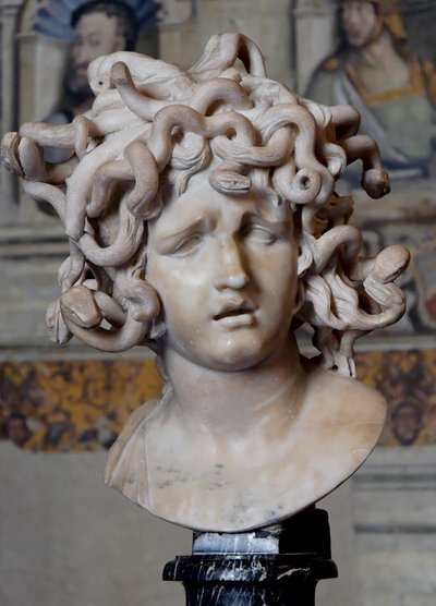 Hoofd van Medusa, 1630 door Gian Lorenzo Bernini