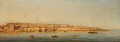 Grand Harbour, Valletta, 1869 door Giancinto Gianni