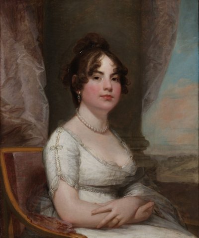 Elizabeth Beltzhoover Mason, c.1803-05 door Gilbert Stuart