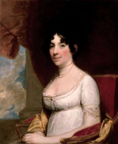 Mevrouw Dolley Madison door Gilbert Stuart