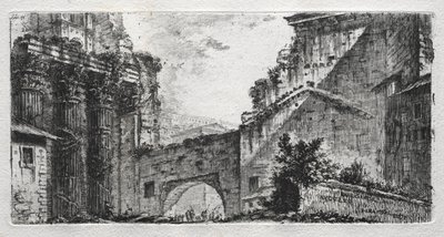 Foro di Augusto door Giovanni Battista Piranesi