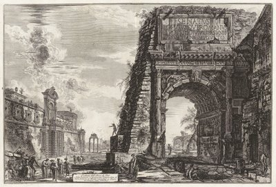 Veduta dell door Giovanni Battista Piranesi