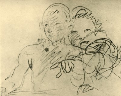 Twee jongens, midden 18e eeuw, 1928 door Giovanni Battista Tiepolo