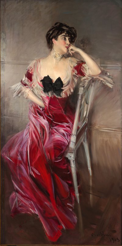 Miss Bell, 1903 door Giovanni Boldini