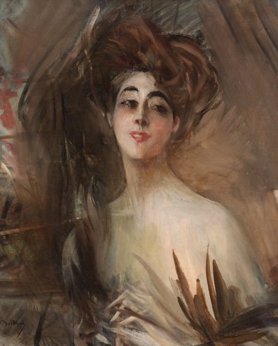 De Prinses Bibesco door Giovanni Boldini