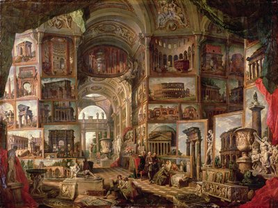 Onbekend schilderij door Giovanni Paolo Pannini