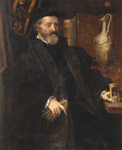 Portret van Bartolomeo Prati door Girolamo Mazzola Bedoli