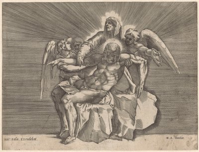 Pieta door Giulio Sanuto