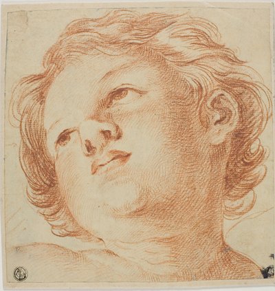 Hoofd van Putto door Guido Reni