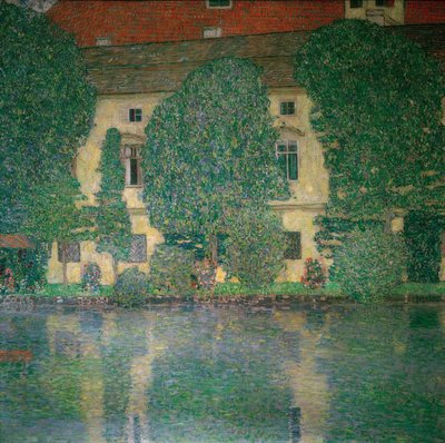 Kasteel Kammer aan de Attersee III door Gustav Klimt