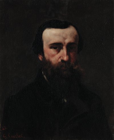 Portret van Monsieur Nicolle, 1862 door Gustave Courbet