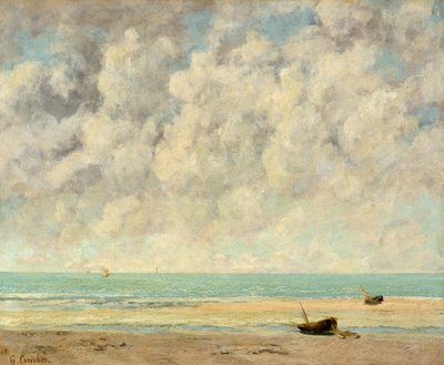 De Kalmte Zee door Gustave Courbet