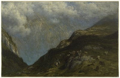 Berglandschap door Gustave Dore