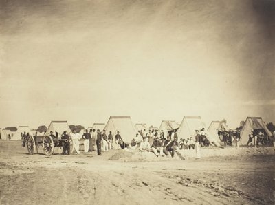 Artilleriekamp, Camp de Châlons door Gustave Le Gray