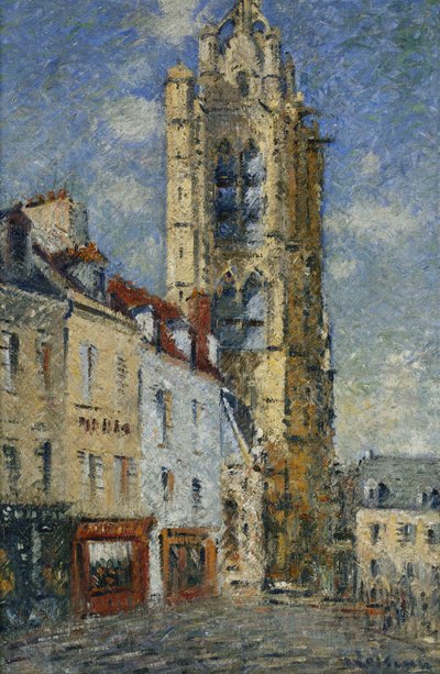 De klokkentoren van St door Gustave Loiseau