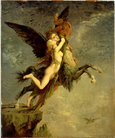 De Chimera, 1867 door Gustave Moreau