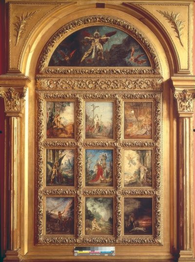 Leven van de mensheid door Gustave Moreau