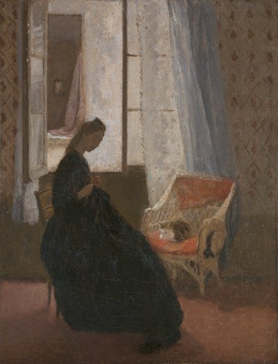 De Kamer aan de Binnenplaats door Gwen John