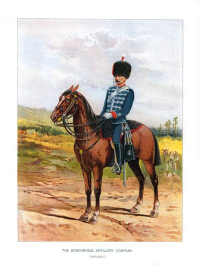 De Edele Artillerie Compagnie Cavalerie door H. Bunnett