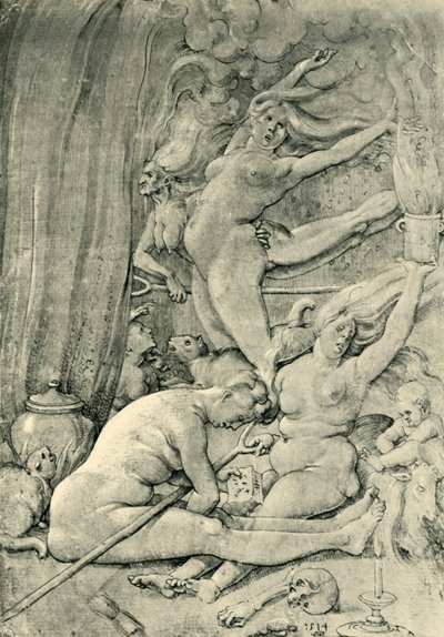 Heksen, 1514, 1943 door Hans Baldung