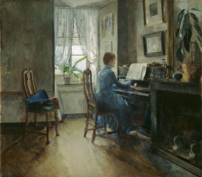 Bij mij thuis door Harriet Backer