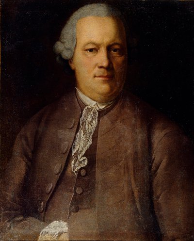 Portret van A. von Berg, 1772 door Heinrich Buchholz