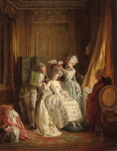 Marie Antoinette door Heinrich Lossow