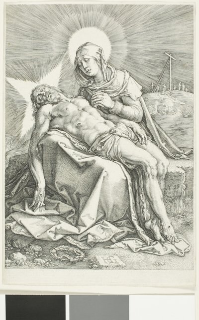 Pietà door Hendrick Goltzius