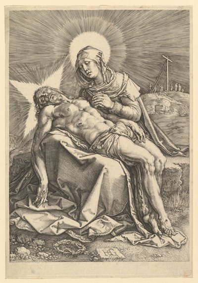 Pietà door Hendrik Goltzius