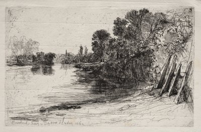 Brentford Veerboot door Ignace Henri Jean Fantin Latour