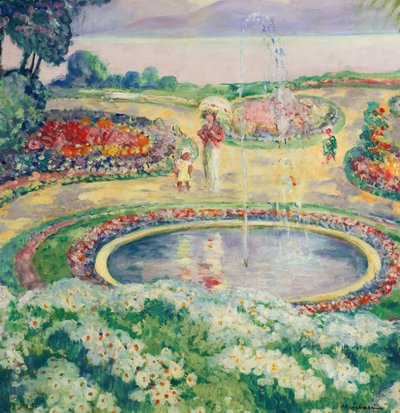 De Bloementuin door Henri Lebasque